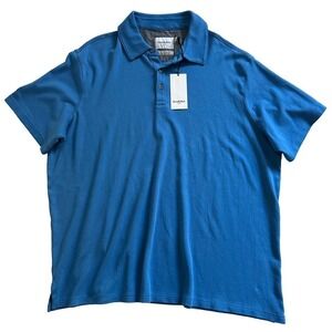 NWT Goodfellow Royal Short Sleeve Polo Shirt XXL